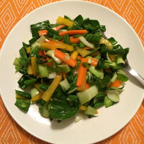 Yummy Bok Choy Salad