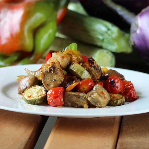 Air-Fried Ratatouille, Italian-Style