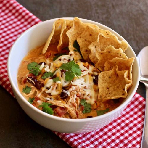 Instant Pot Cream Cheese Chicken Chili