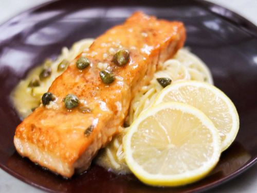 Quick Salmon Piccata