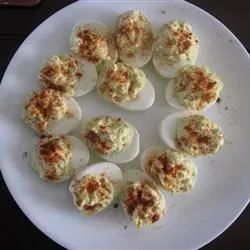 Deviled Eggs with a Dill Twist