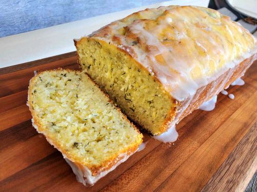 Glazed Lemon Zucchini Bread