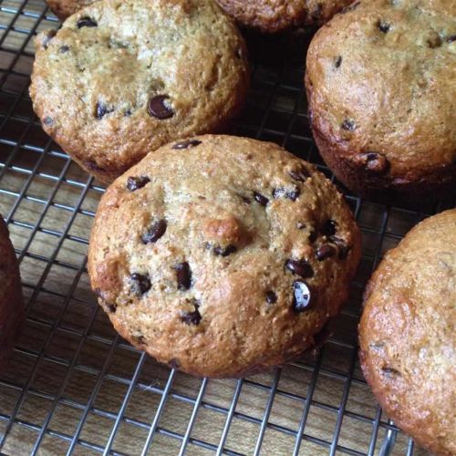 Easy Whole Wheat Banana Muffins