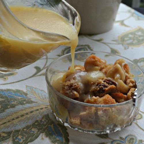 Gramma's Apple Bread Pudding