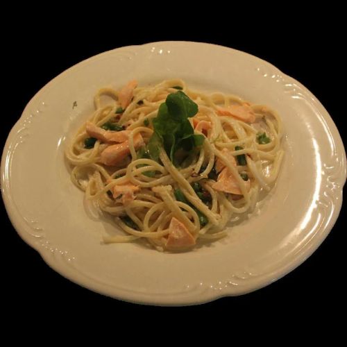 Creamy Pasta with Salmon