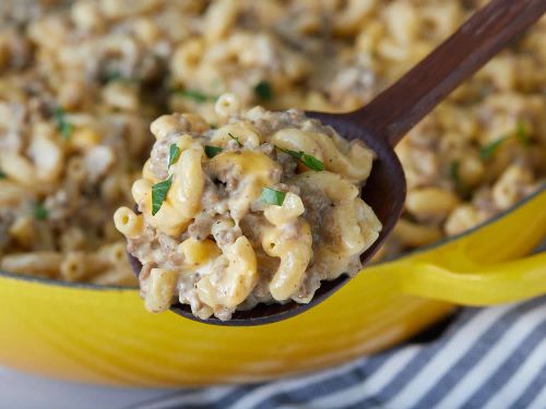 Cheese and Hamburger Macaroni