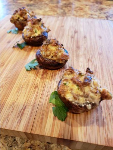 Sausage Stuffed Mushrooms I