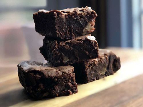 State Fair Ribbon Fudge Brownies