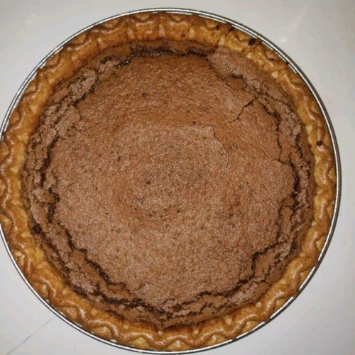 Chocolate Chess Pie I