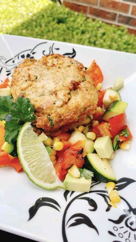 Air Fryer Salmon Cakes