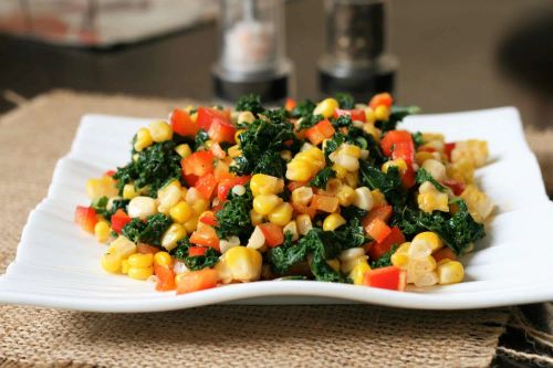 Corn and Kale Salad