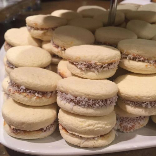 Gluten-Free Sandwich Cookies with Dulce de Leche (Alfajores)