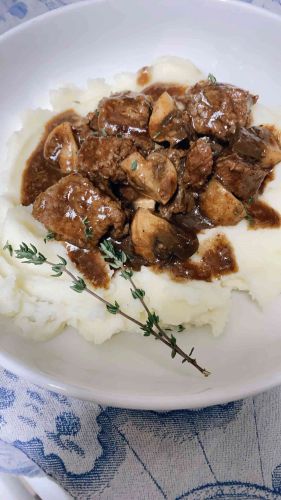 Instant Pot® Beef-Mushroom Stew