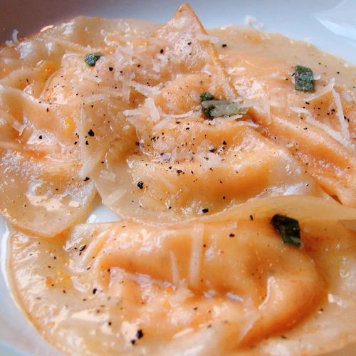 Easy Butternut Squash Ravioli