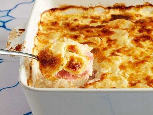 Holiday Ham and Potato Casserole