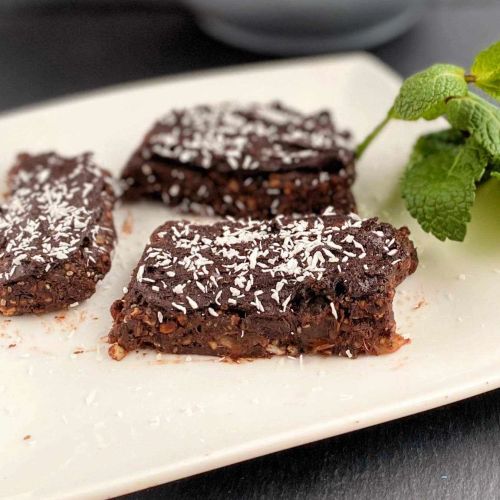 No-Bake Healthy Brownies