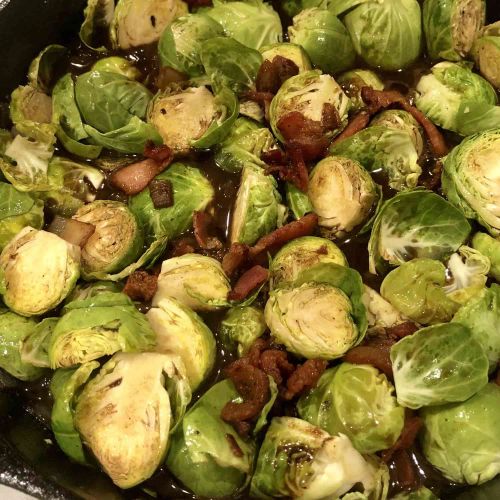 Bella's Brussels Sprouts with Bacon