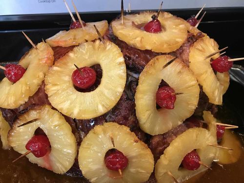 Ham with Pineapple