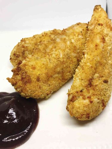 Golden Air-Fried Chicken Tenders