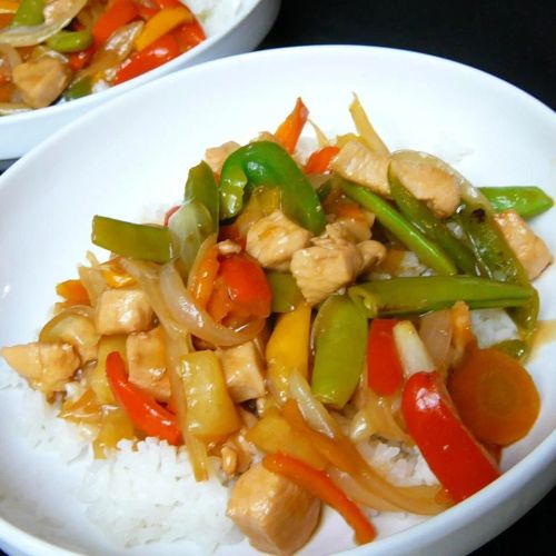 Sweet and Sour Chicken Stir Fry