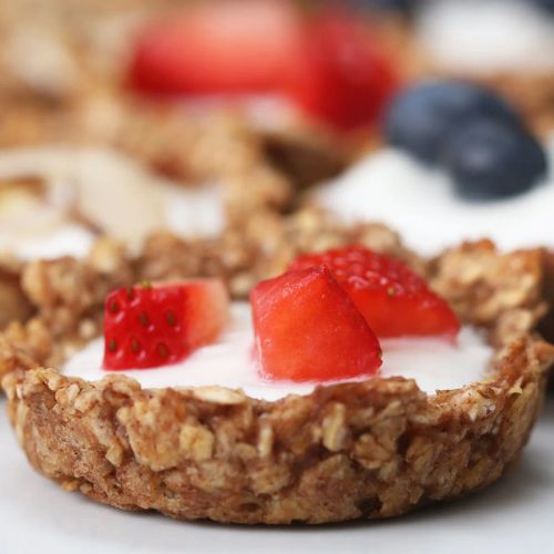 Oatmeal Parfait Cups