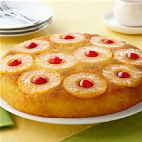 Pineapple Upside-Down Cake From Dole