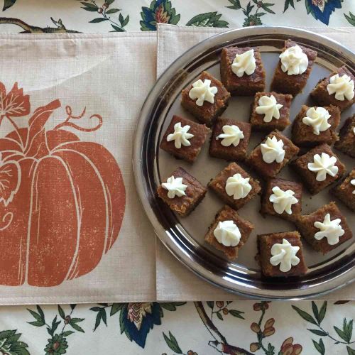 Dairy-Free, Gluten-Free Pumpkin Bars