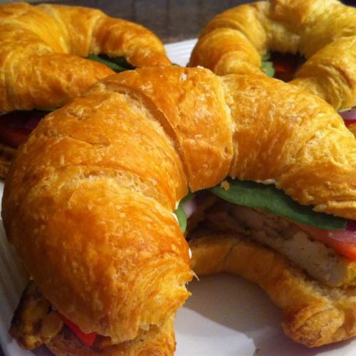 Chicken Curry Croissants