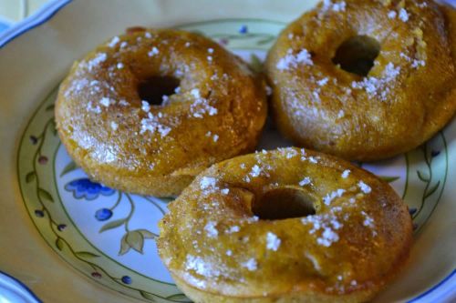 Baked Pumpkin Spice Doughnuts