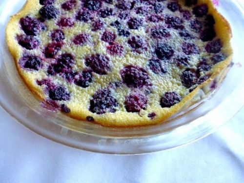 Blackberry Clafoutis