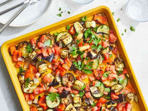 Simple Sheet Pan Ratatouille