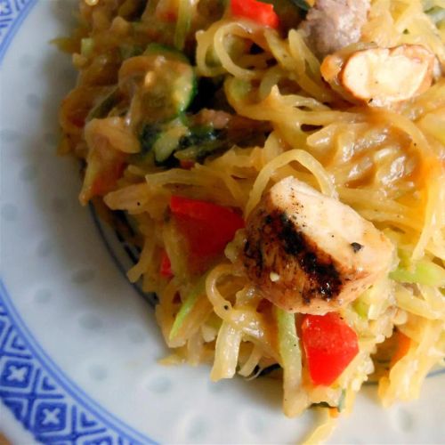 Spaghetti Squash Pad Thai