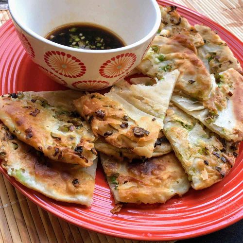 Crispy Scallion Pancakes