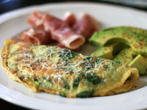 Baby Spinach Omelet