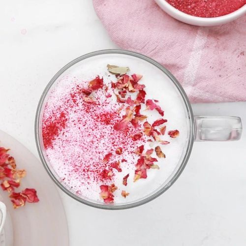 Hibiscus Latte