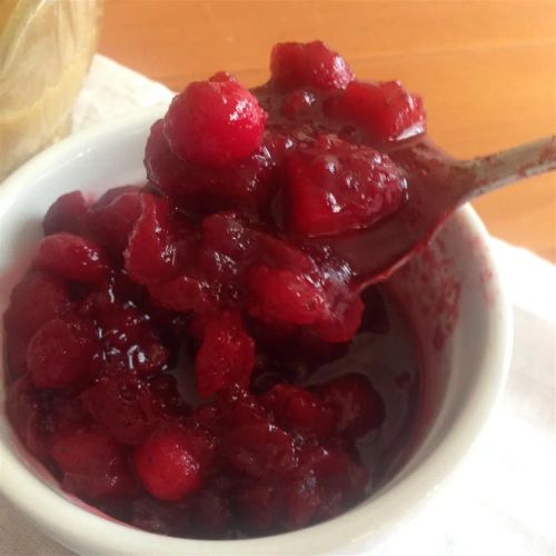 Becky's Mom's Cranberry Sauce