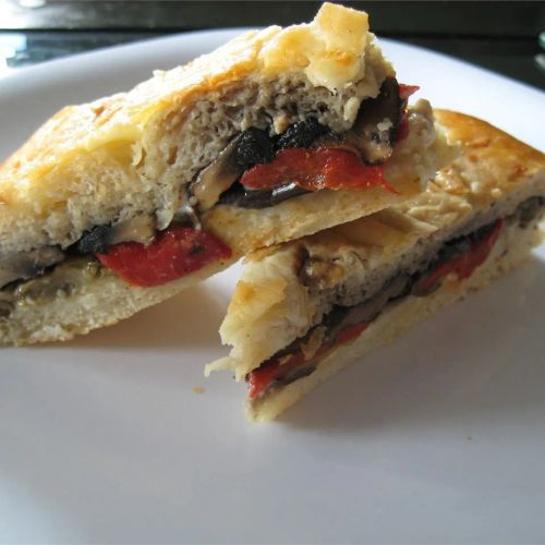 Grilled Mediterranean Vegetable Sandwich