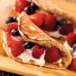 Banana Berry Pancakes