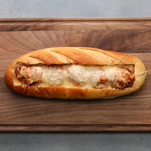 Meatball Bread Boat