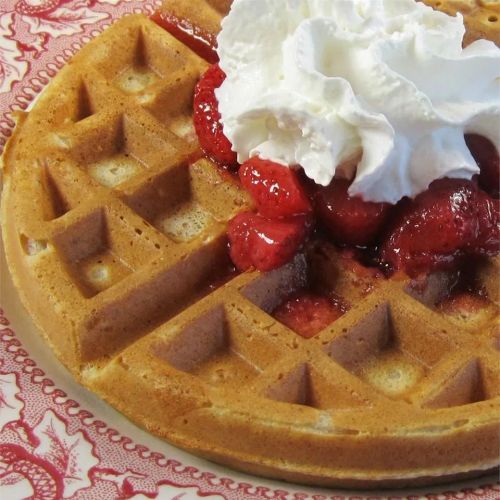 Whole Wheat Oat Waffles