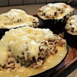 Stuffed Acorn Squash Supreme