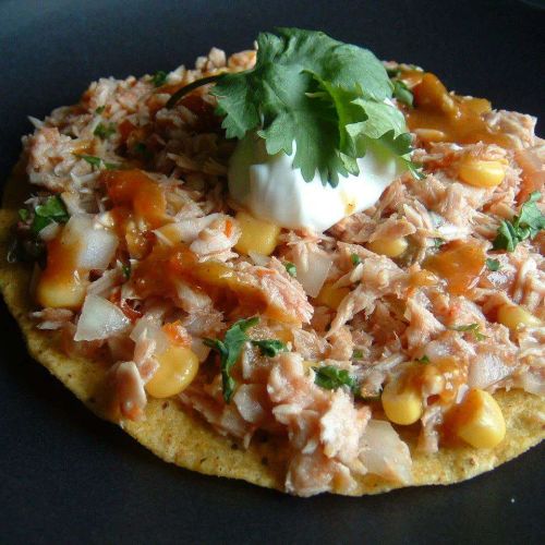 Tuna Lime Tostadas