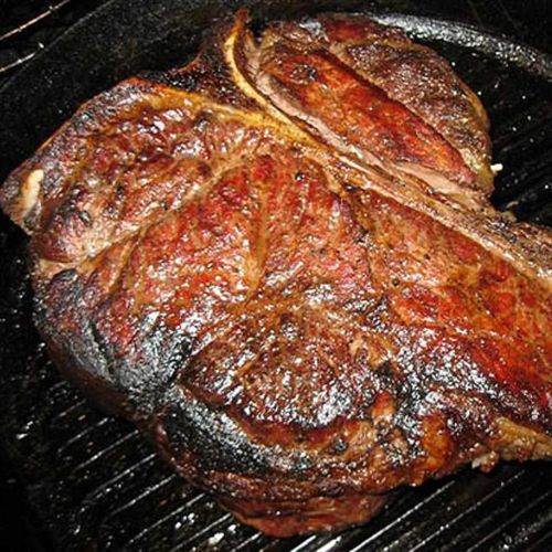 Grilled Tuscan-Style Porterhouse Steaks