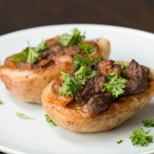 Beef Stroganoff Potatoes