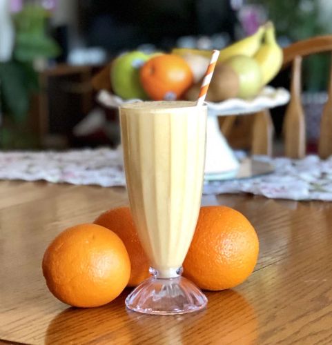 Orange Creamsicle Protein Shake