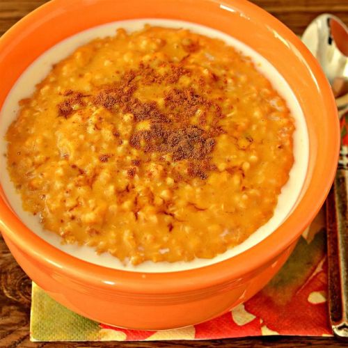 Pumpkin Pie Oatmeal