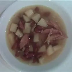 Leftover Ham Bone Soup