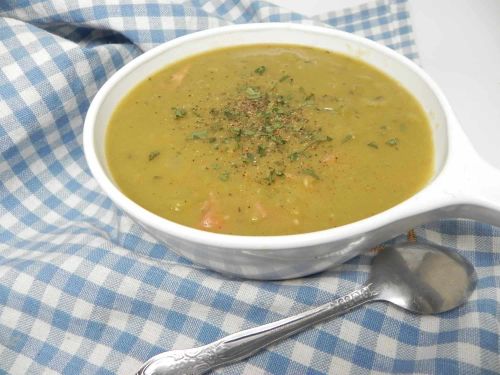 Pressure Cooker Split Pea Soup