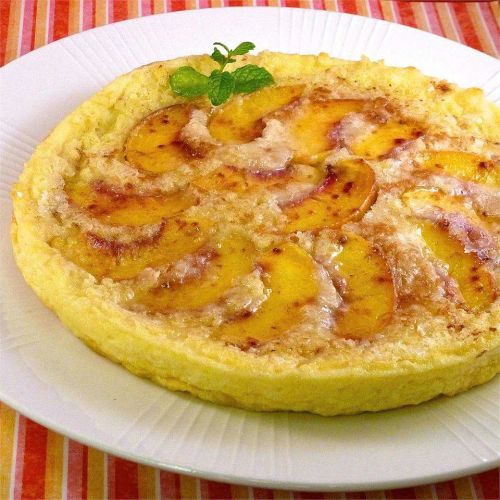 Peachy Baked Pancake