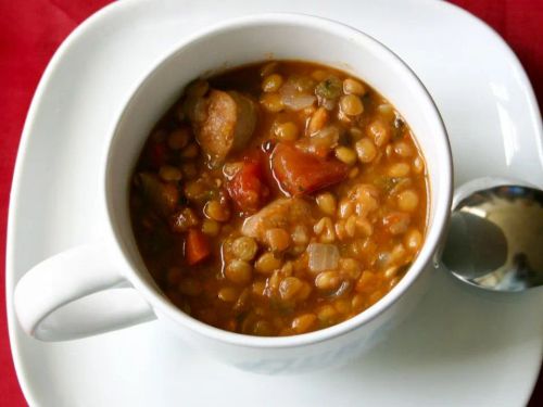 Lentil and Sausage Soup